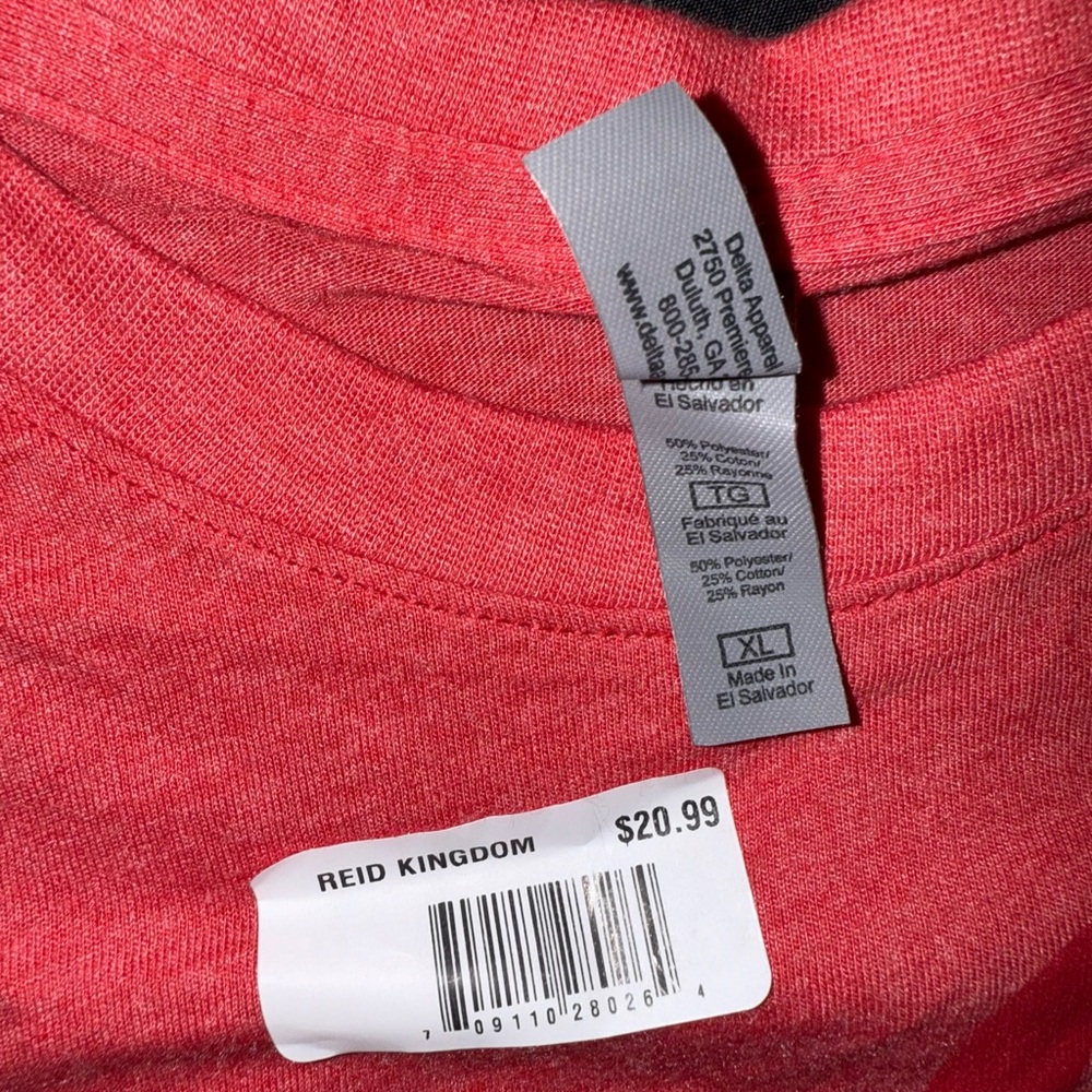 KC Cheifs: Coach Reid Tee- Super Soft (Size;Large) - Picture 6 of 6